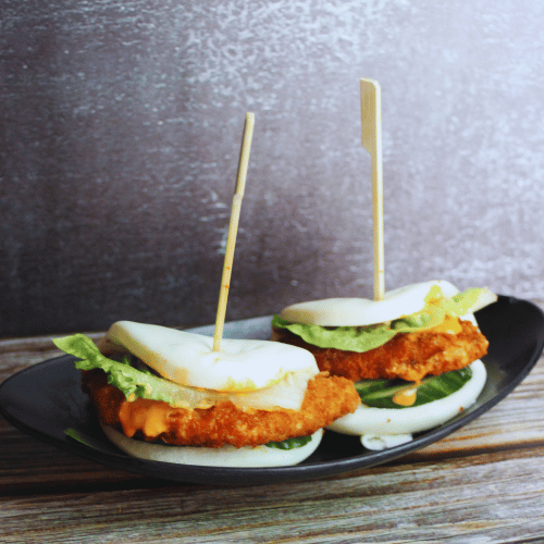 Katsu Chicken Bao Buns