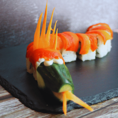 kid red dragon roll